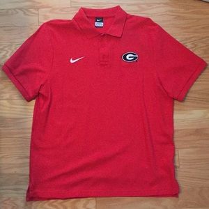 nike//uga polo XXL
